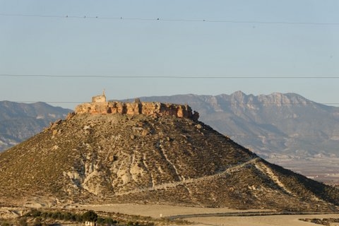 The castle of Alcalá in Mula