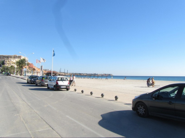 The beach of La Glea in Campoamor