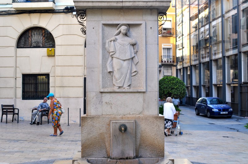 La Plaza de la Santísima Faz in Alicante