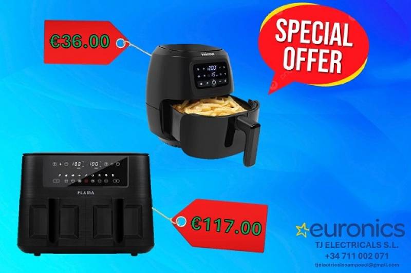 SPECIAL OFFER ALERT at TJ Electricals on selected Air Fryers