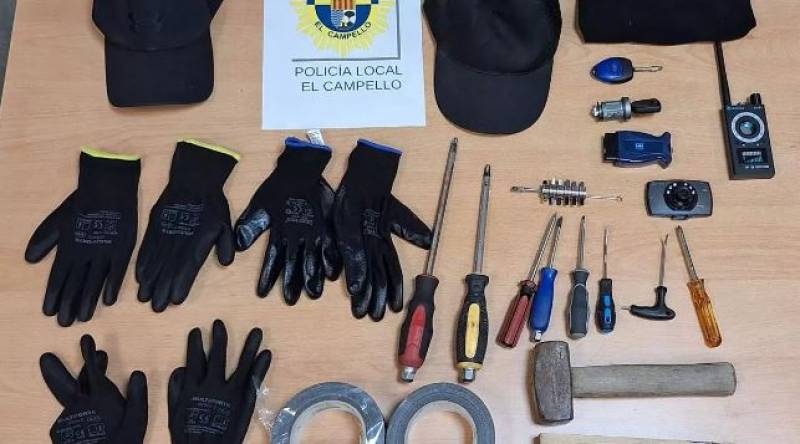 Two British carjackers caught red handed in Alicante