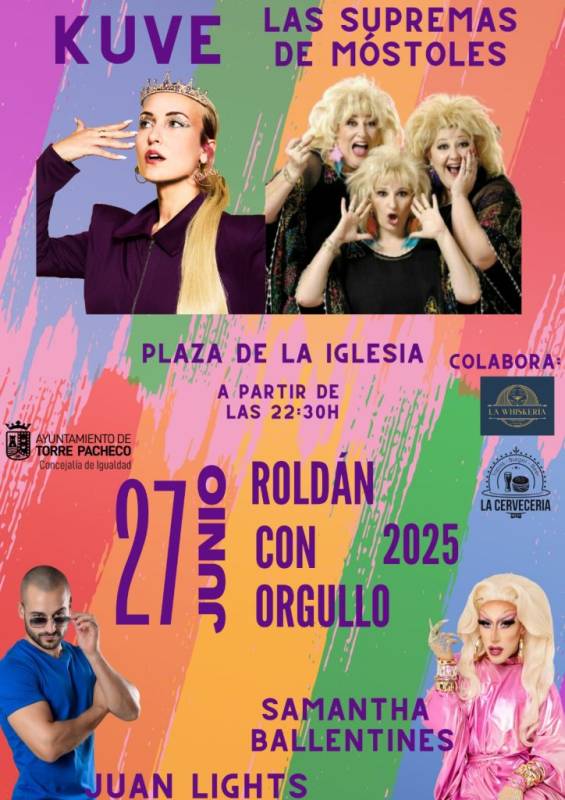 June 27 Free live music concert in Roldán to celebrate LGBT Pride