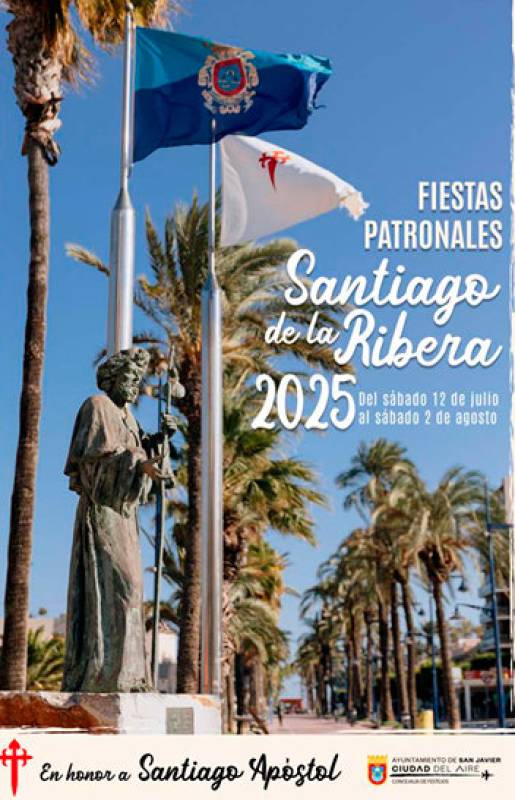 July 12 to August 2 Annual fiestas in Santiago de la Ribera