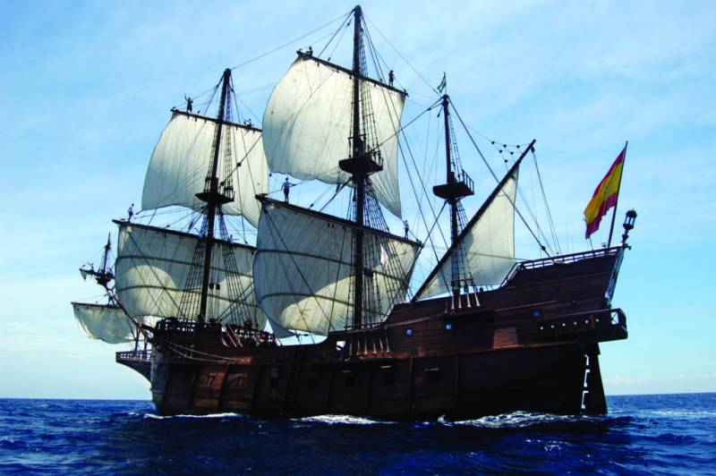 November 14 to 16 Visit this replica Spanish galleon in Puerto de Mazarrón