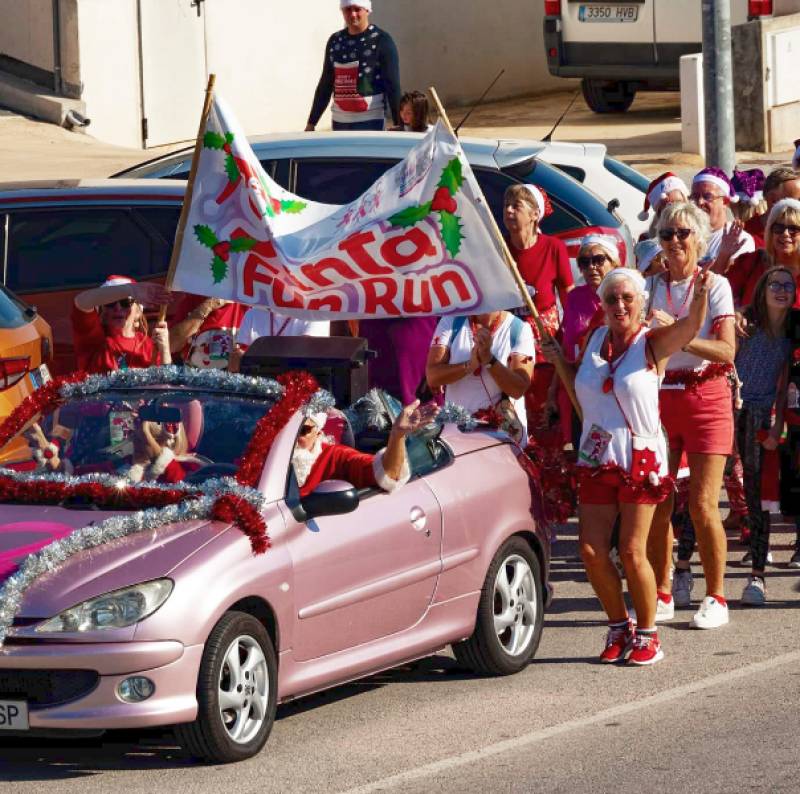 December 7 Christmas charity fun run in La Zenia