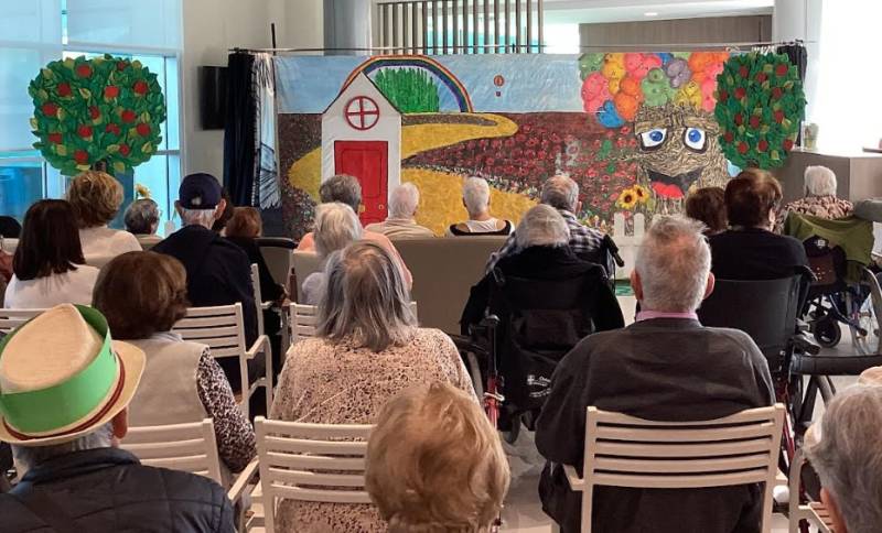 No let-up in the social activities schedule over Christmas at the DomusVi Ciudad de Murcia residence for the elderly!