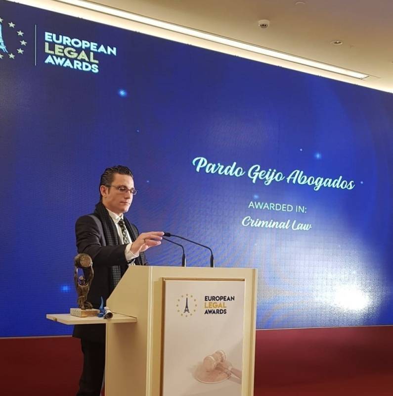 Best Lawyers recognises Raúl Pardo-Geijo as Lawyer of the Year in Criminal Law in Spain 2026