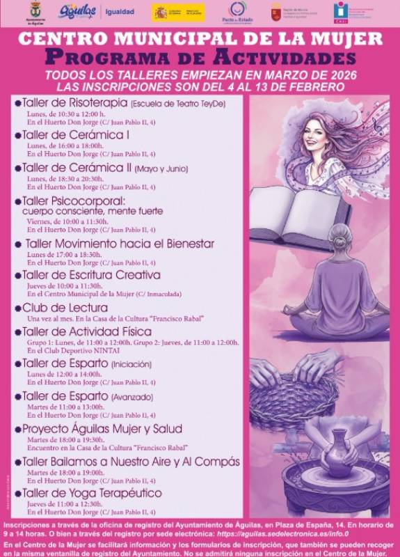 Spring activities at the Women's Institute of Águilas