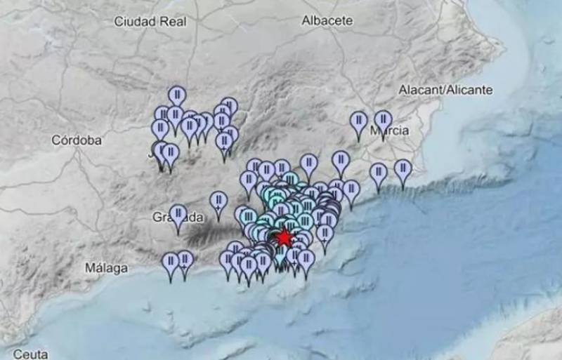 Earthquake of magnitude 4.3 in Almería felt across southeast Spain