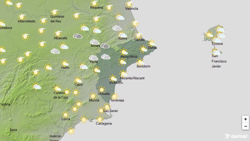 Sunshine and blue skies for Easter weekend: Alicante weather April 2-5