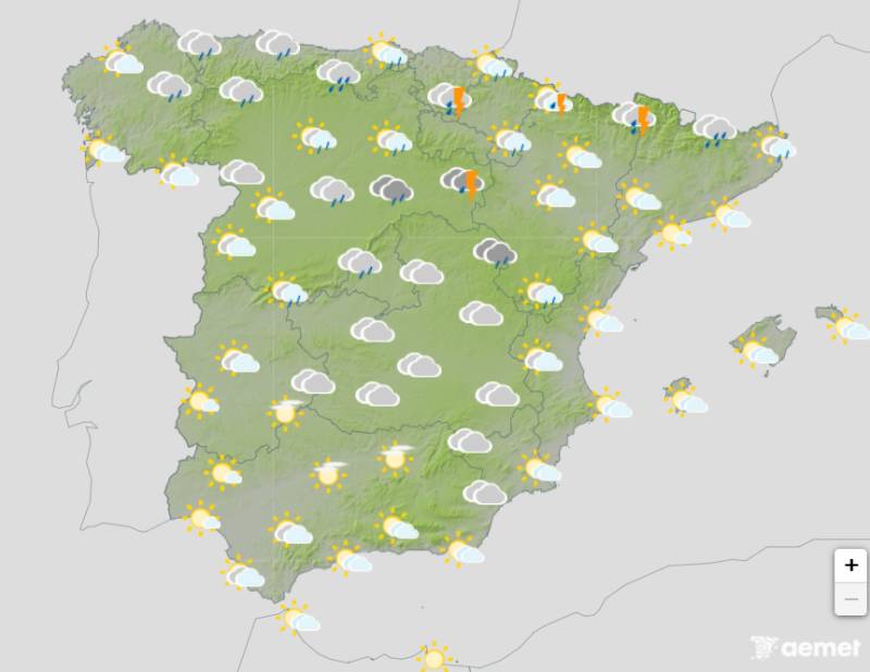Spain weather forecast May 14-17: Sunshine returns but some showers still around