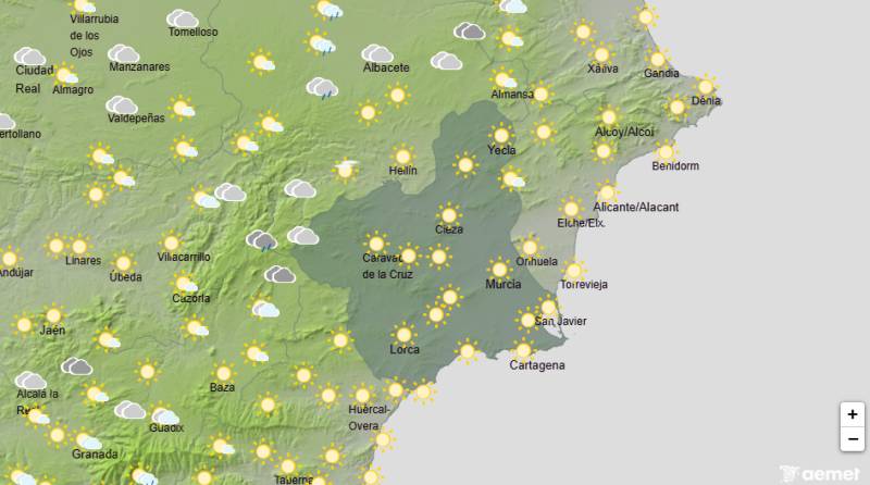 Scorching week ahead with temperatures reaching 43°C: Murcia weather forecast July 6-9