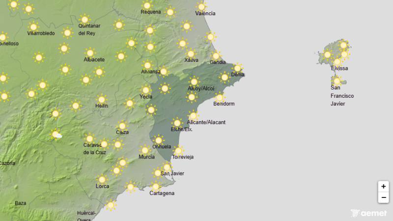 Heat, highs of 42C and storms on the way: Alicante weather forecast August 17-20