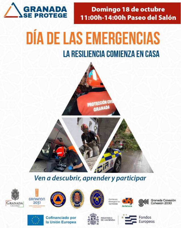 Granada turns its earthquake lessons into protocol and a hands-on day for the whole family